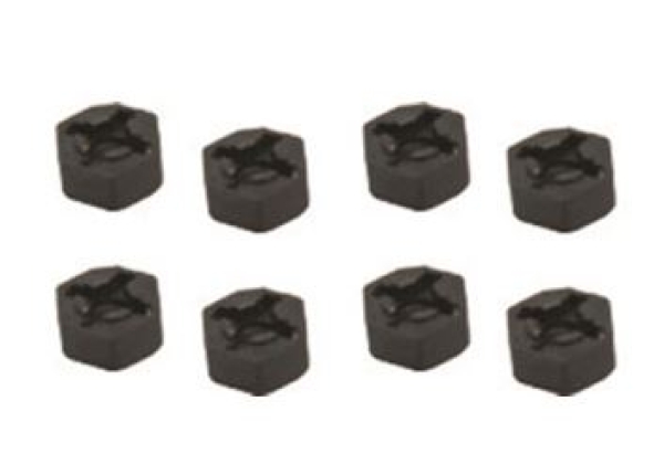 AM002-12010 Radmitnehmer 12mm Amewi-Vortex Kunststoff 8 Stück